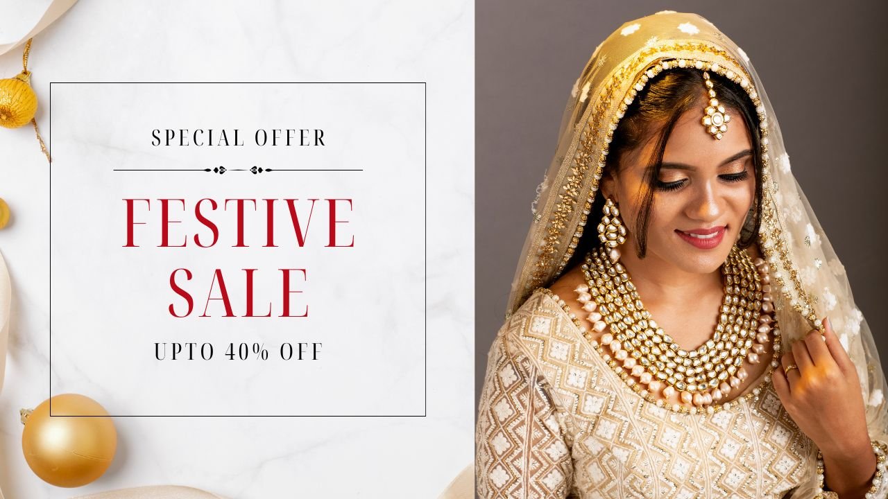 Beige Festive Sale YouTube Thumbnail