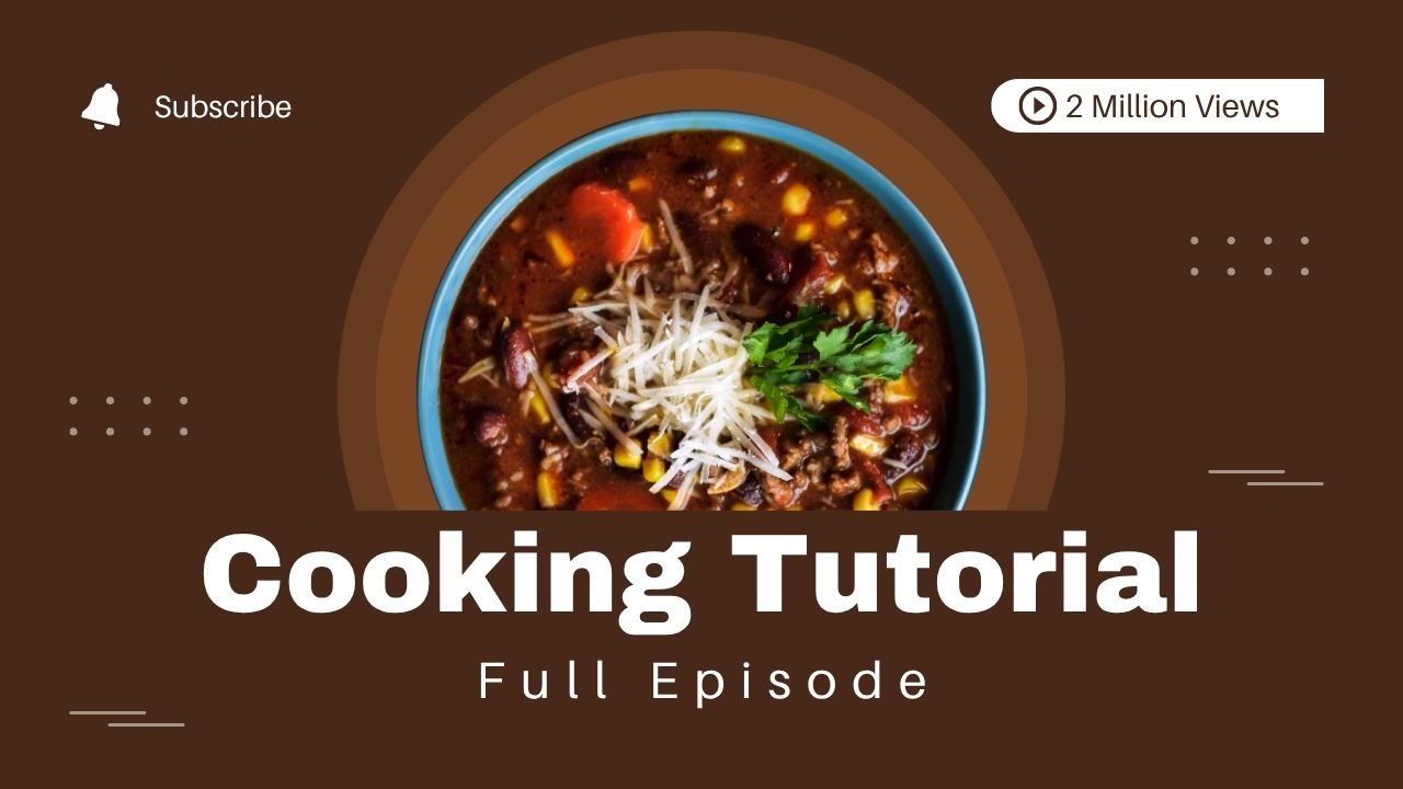 Brown Cooking Tutorial Youtube Thumbnail