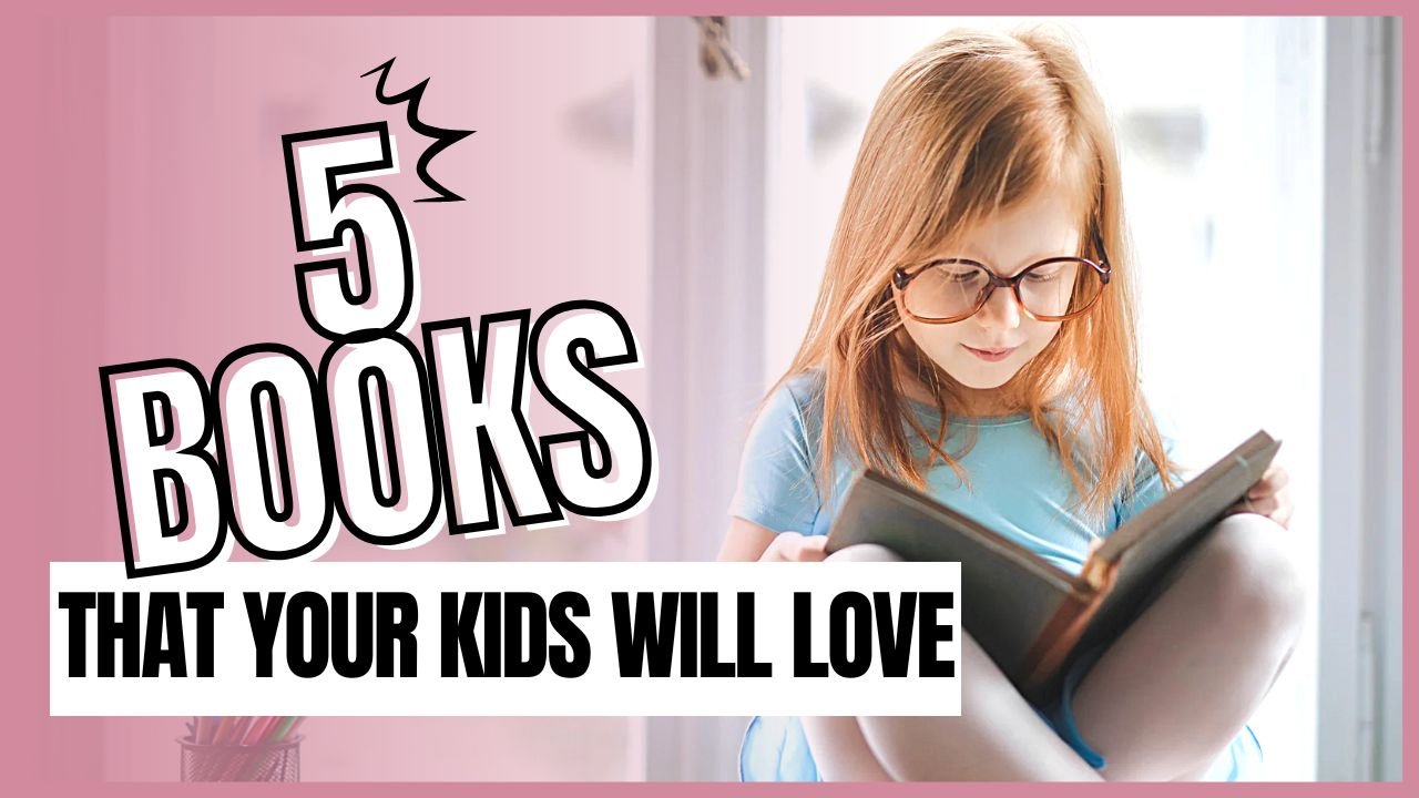 Youtube thumbnail 5 books tips kids